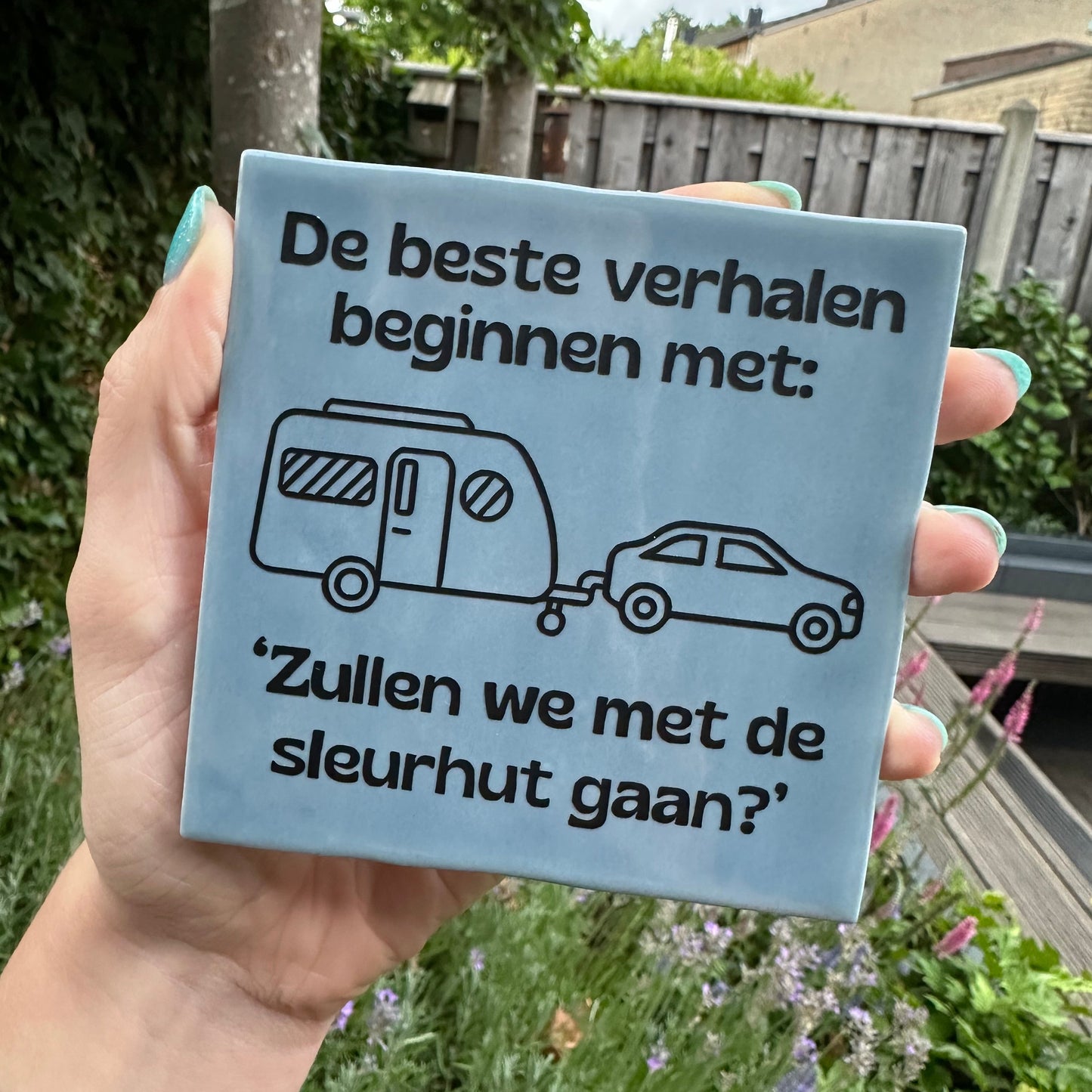 Zullen we met de sleurhut gaan? Actie: 2+1 gratis op alle tegeltjes