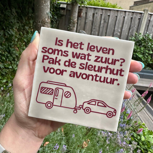 Is het leven soms wat zuur? Actie: 2+1 gratis op alle tegeltjes