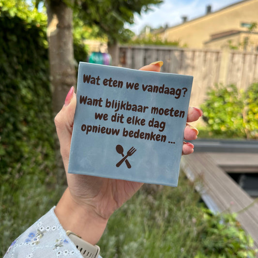 Wat eten we vandaag?