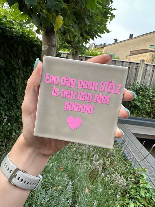 Een dag geen stelz