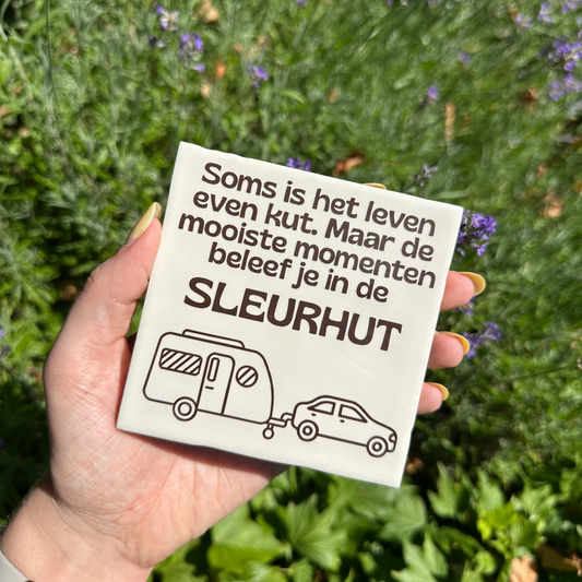 Personaliseer je eigen sleurhut tegeltje!