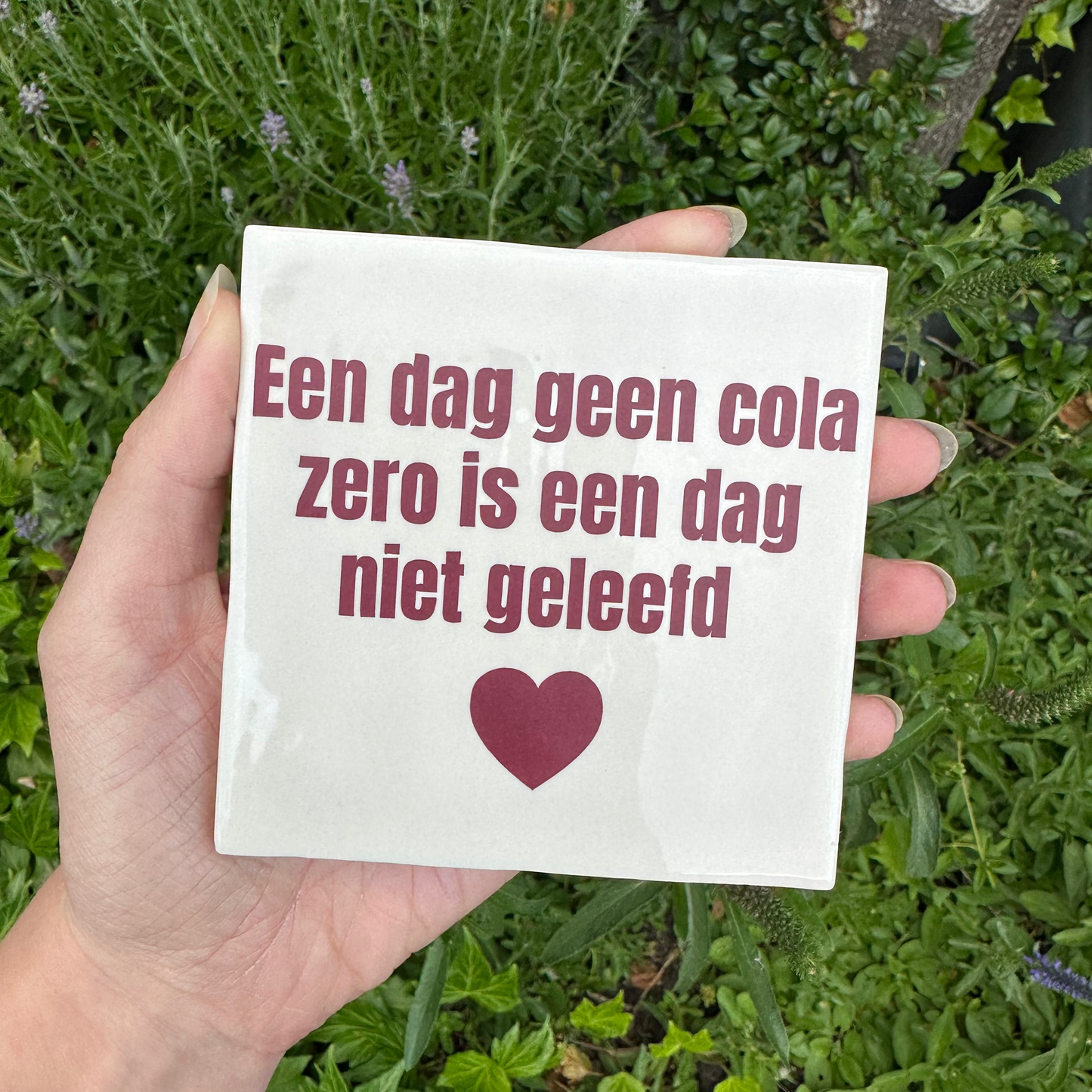 Een dag geen cola zero is een dag niet geleefd - Actie: 2+1 gratis op alle tegeltjes